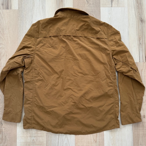 REI Co-op Savanna Trails Light Weight Long Sleeve Snap Button Hiking Shirt Brown - Picture 9 of 16